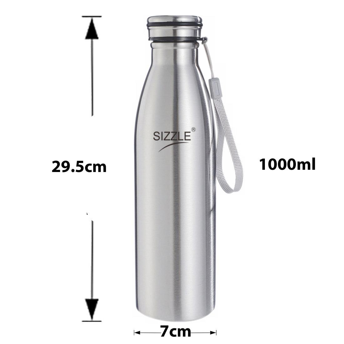 Single Wall S. S. Water Bottle - 1000ml (SFB521)