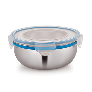Salad Bowl Shape Steellock Container - 800ML