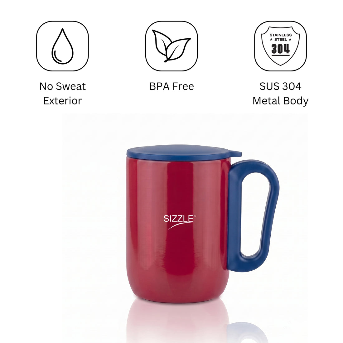 Stainless Steel Mug - 220 ml