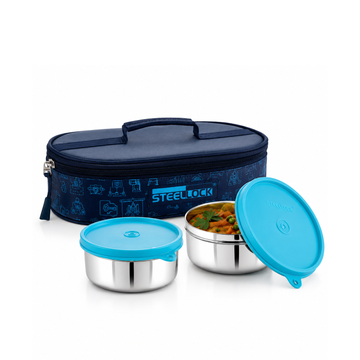 Steellock Flex Tiffin Lunch Box - 500ml x 2