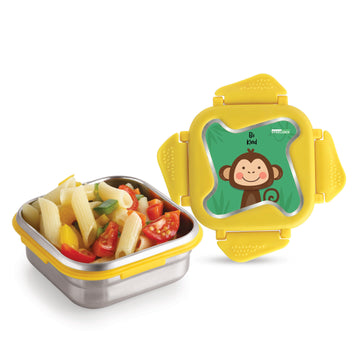 3D/UV Print Smart Stainless Steel Container - Square - 360ML