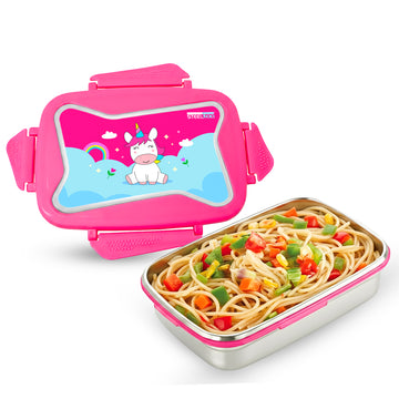 3D/UV Print Smart Stainless Steel Container - Rectangle - 750ML