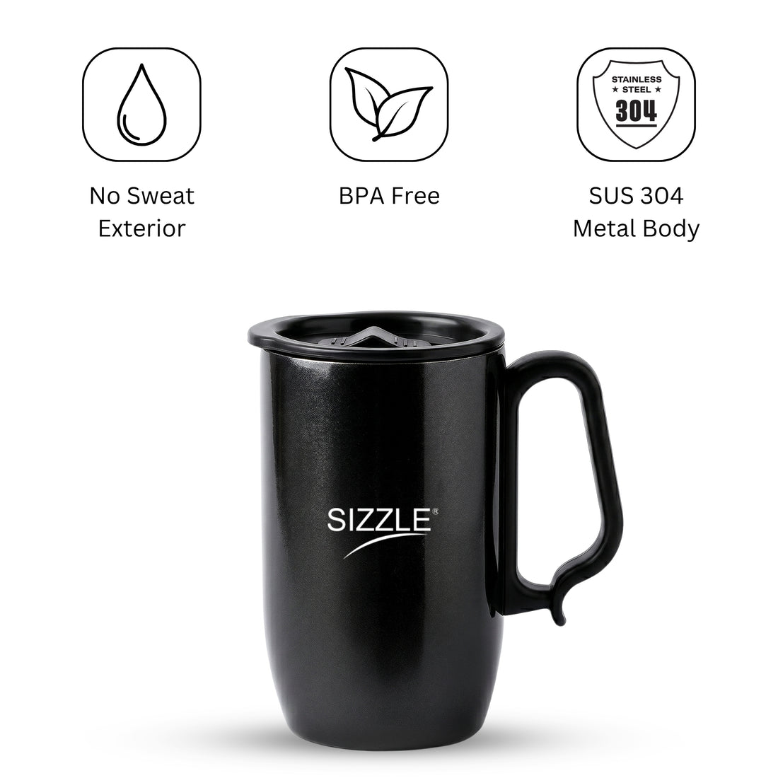 Stainless Steel Mug - 400 ml