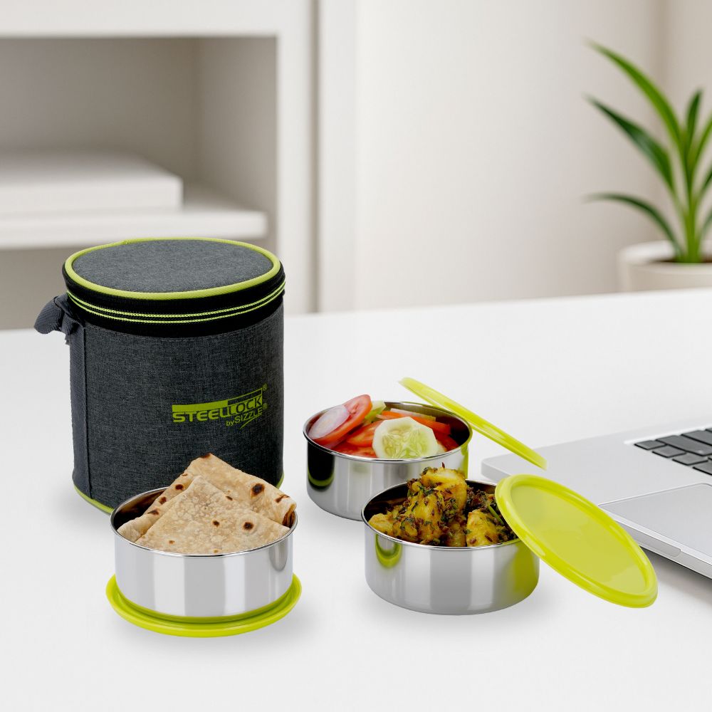 Steellock Happy Lunch Box - 300ml x 3