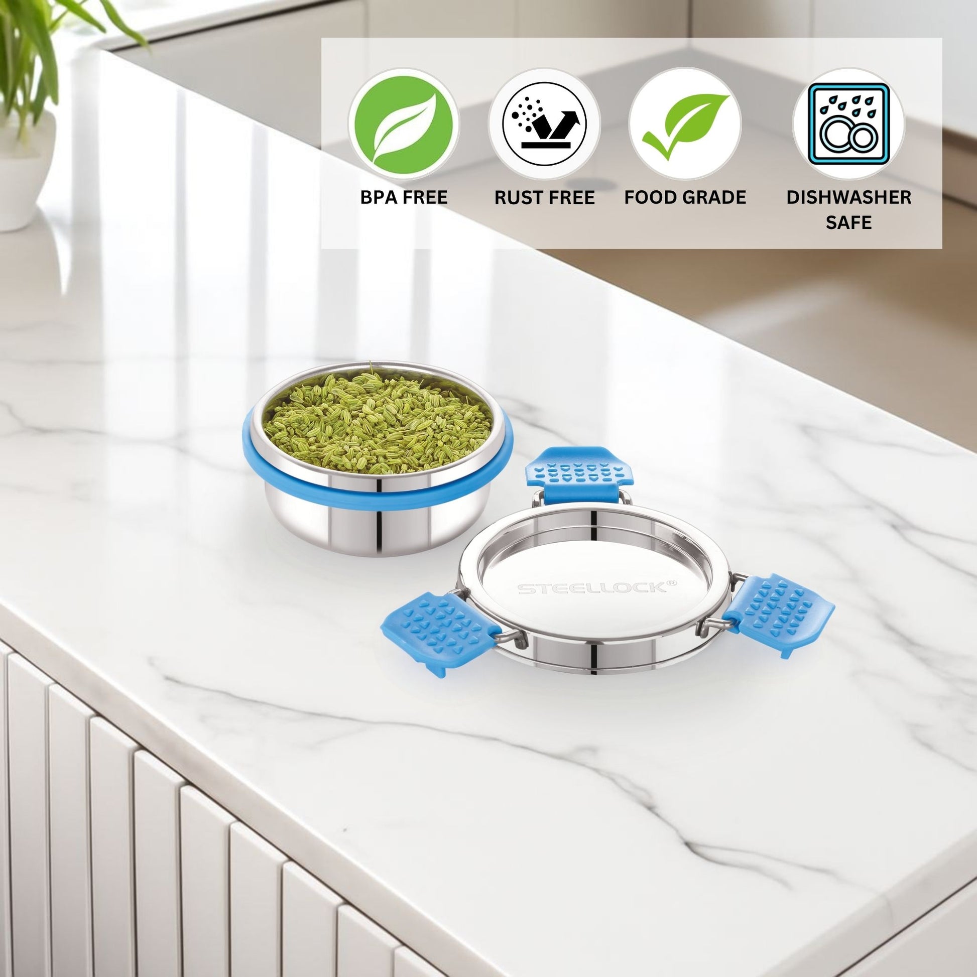 Food Storage Containers Steellock Pro Container - 100ml