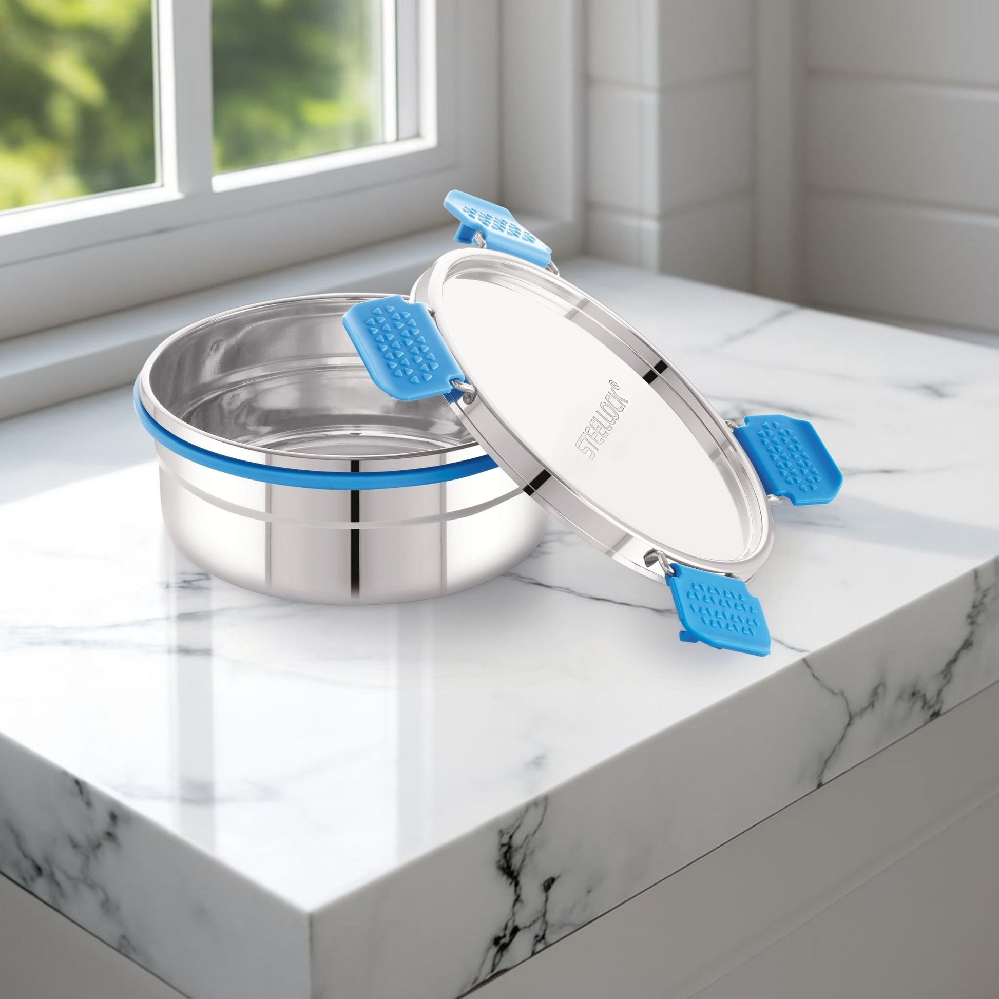 Stainless steel food storage container tiffin lunch box