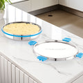Stainless steel food storage container